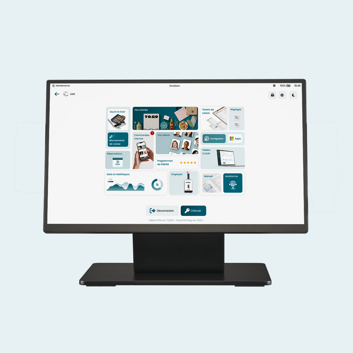 présentation-caisses-tactiles-core2-logiciel-ia